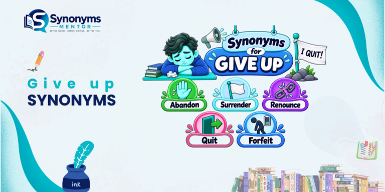 give up synonyms