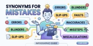 synonyms for mistakes