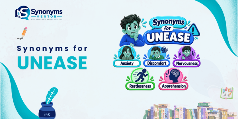 synonyms for unease