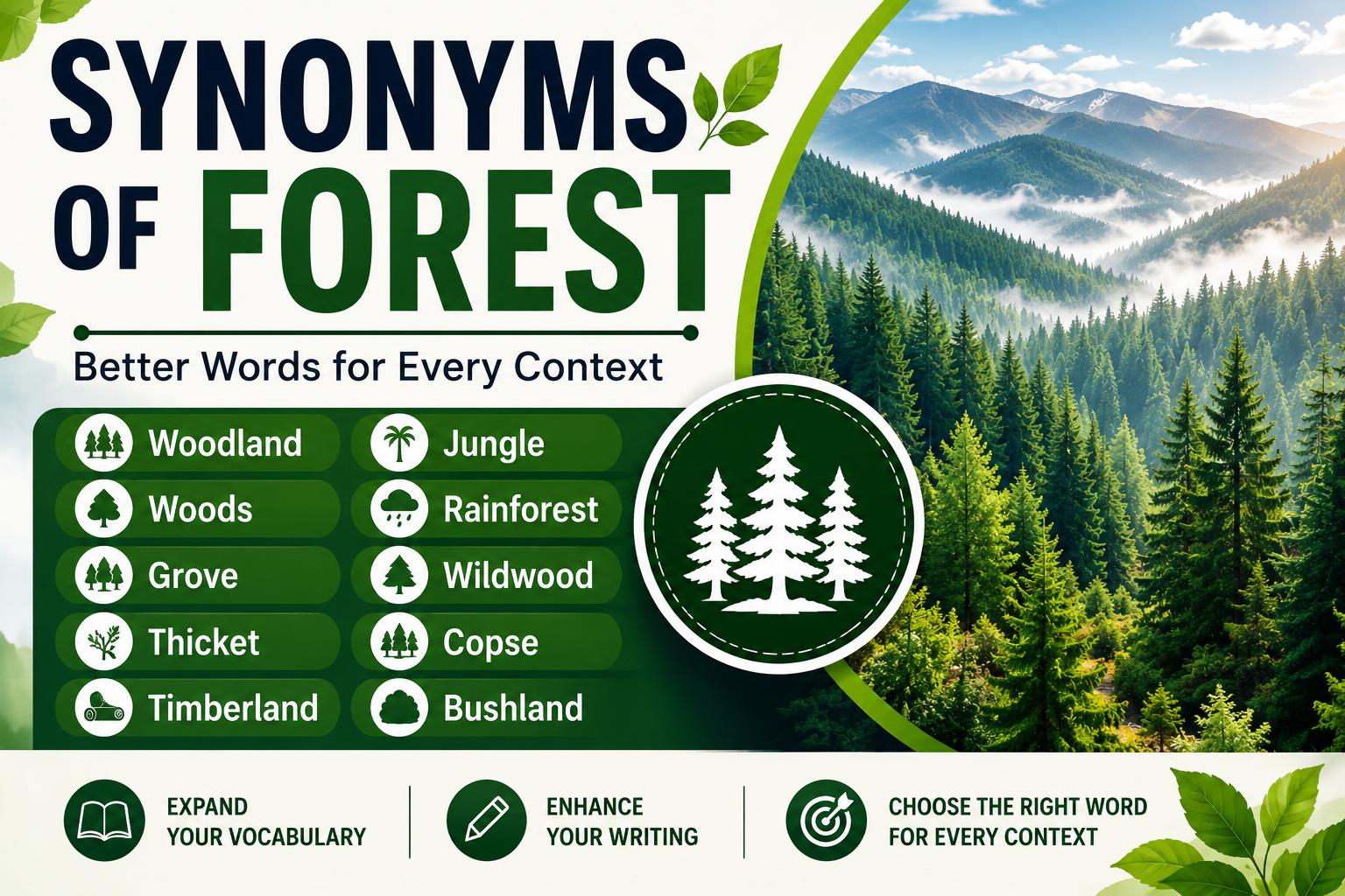 synonyms of forest