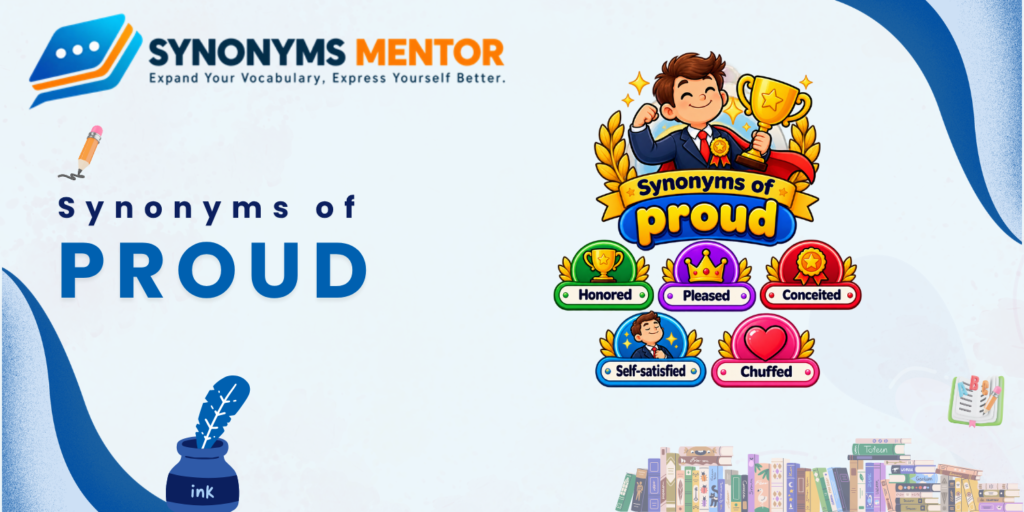synonyms of proud