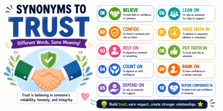 Synonyms to Trust: 25 Better Alternatives With Examples & Context